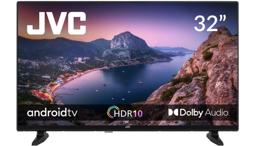 TV SetJVC32"Smart/HD1366x768Wireless LANBluetoothAndroid TVLT-32VAH3300