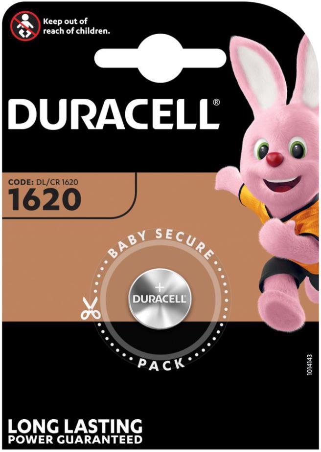 Duracell battery CR1620/DL1620 3V/1B