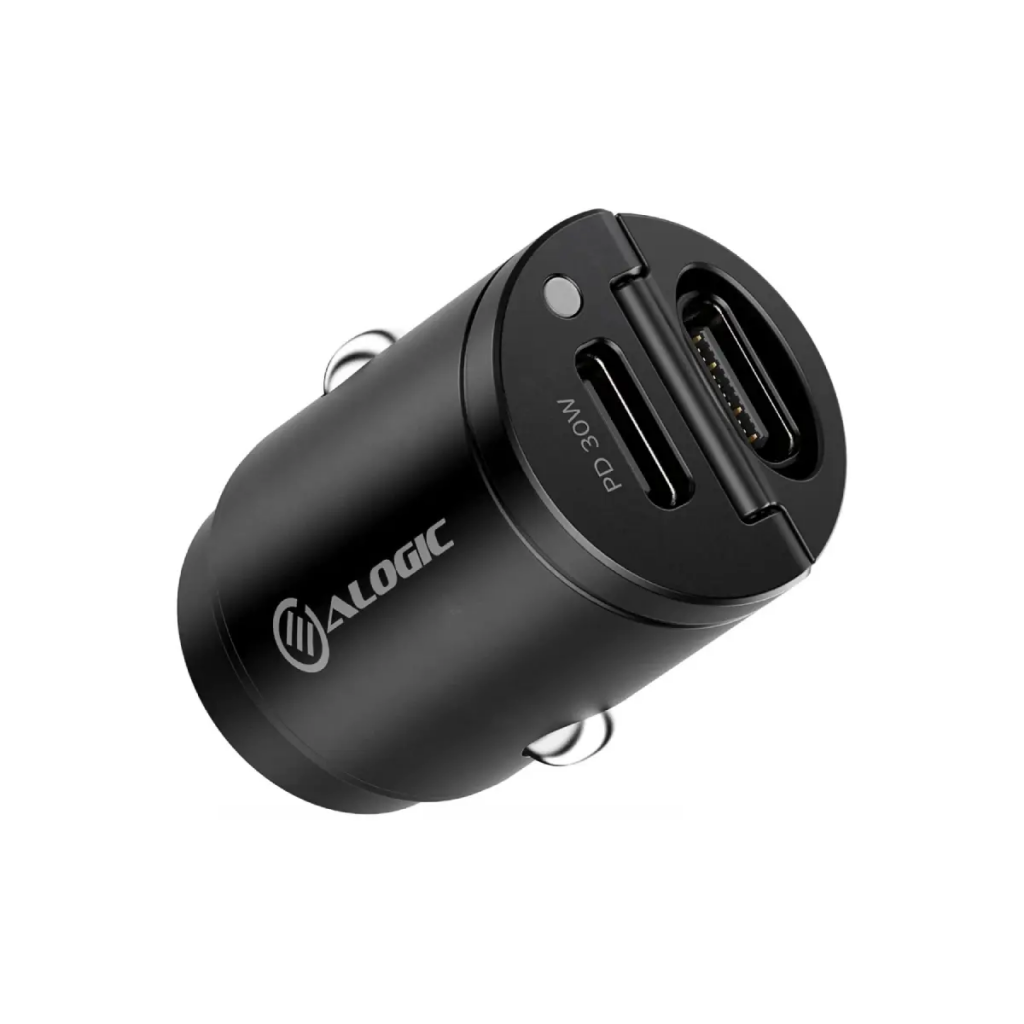 ALOGIC Rapid Power 30W Car Charger 2 X USB-C Ports