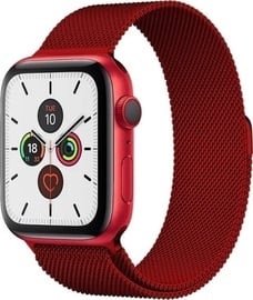 Dirželis Hurtel Magnetic Strap, Apple 41mm, raudonas