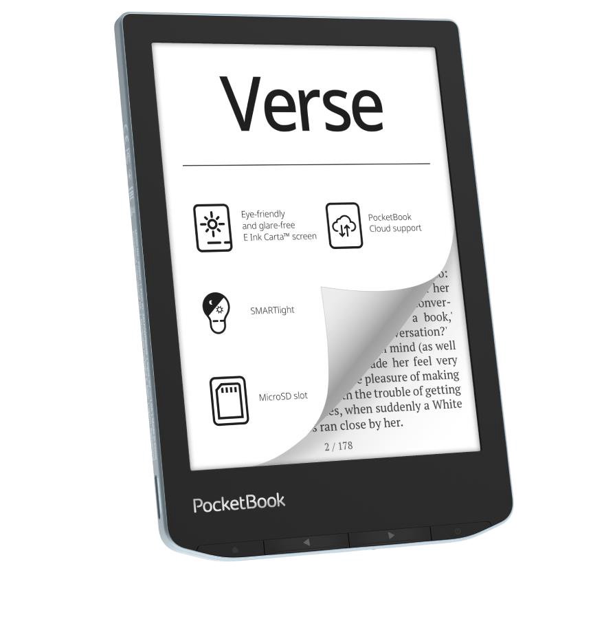 Elektroninė skaityklė Pocketbook PB629-2-WW "Verse", Bright Blue