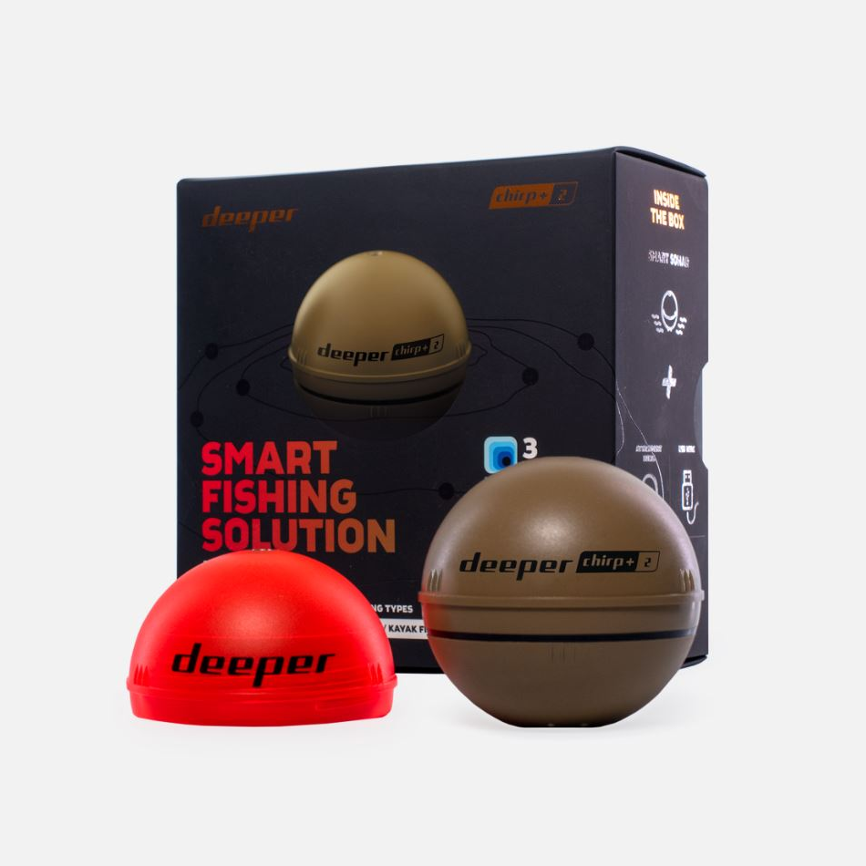 Žuvų sonaras DEEPER Smart Sonar Chirp+ 2 / DP4H10S10