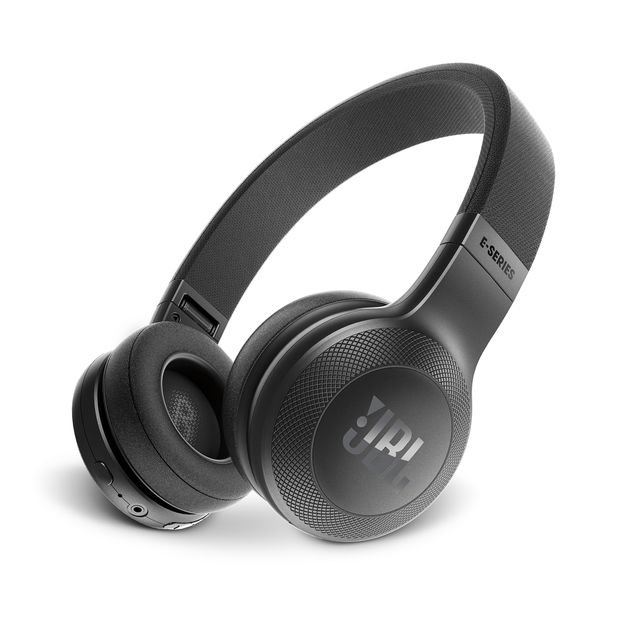 Ausinės JBL E45BTBLK ant ausų, su mikrofonu, wireless, bluetooth, juodos
