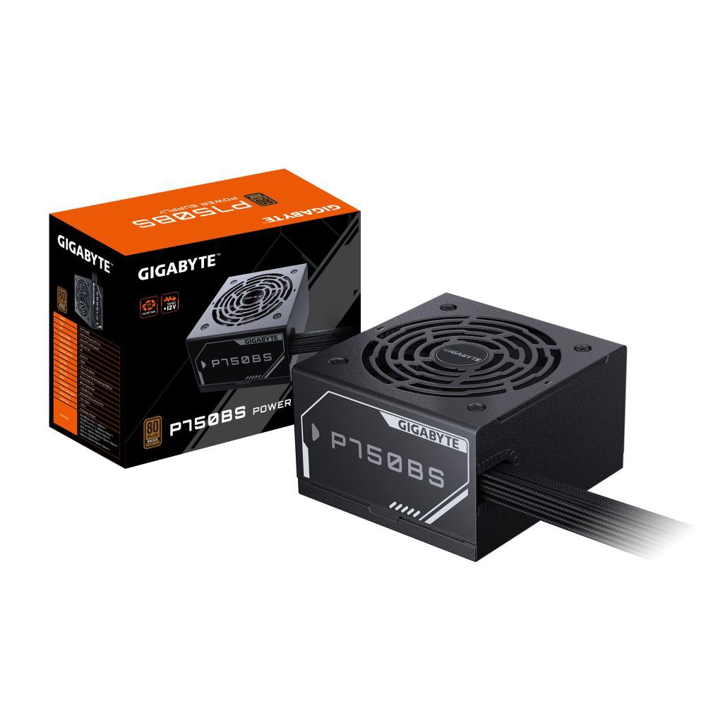 Maitinimo šaltinis GIGABYTE GP-P750BS750 WattsEfficiency 80 PLUS BRONZEPFC ActiveMTBF 100000 hoursGP