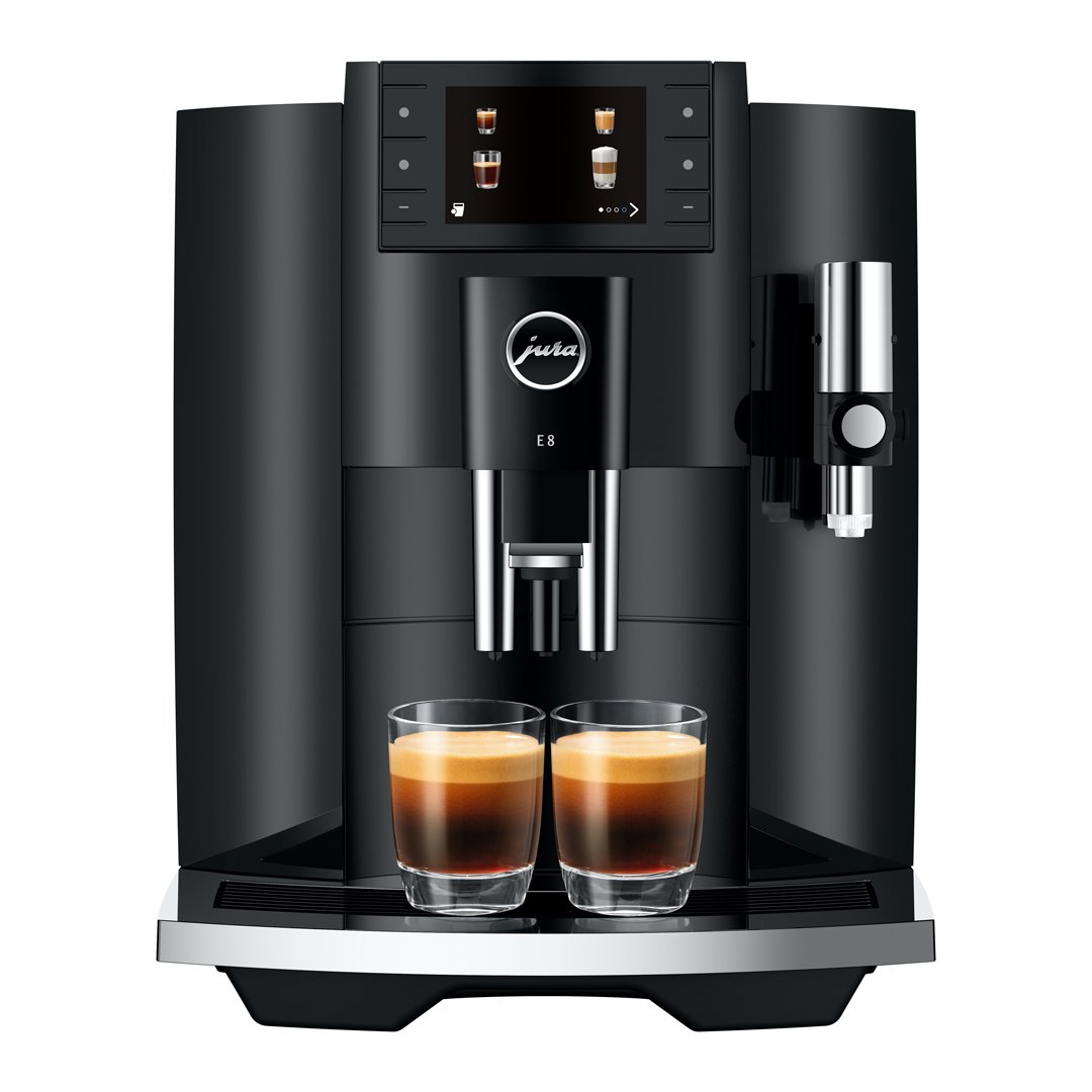 Kavos virimo aparatas JURA E8 Piano Black (EC)