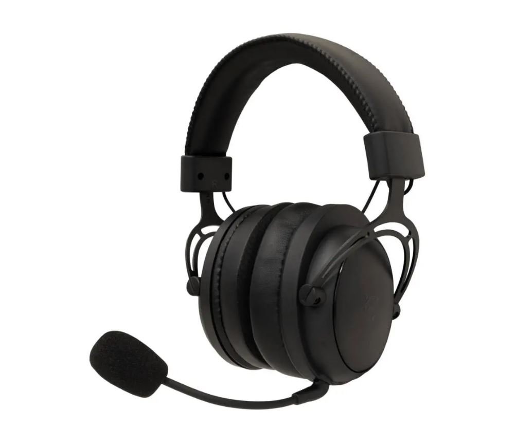 Žaidimų ausinės WHITE SHARK Premium line GORILLA PRO, belaidės, juodos