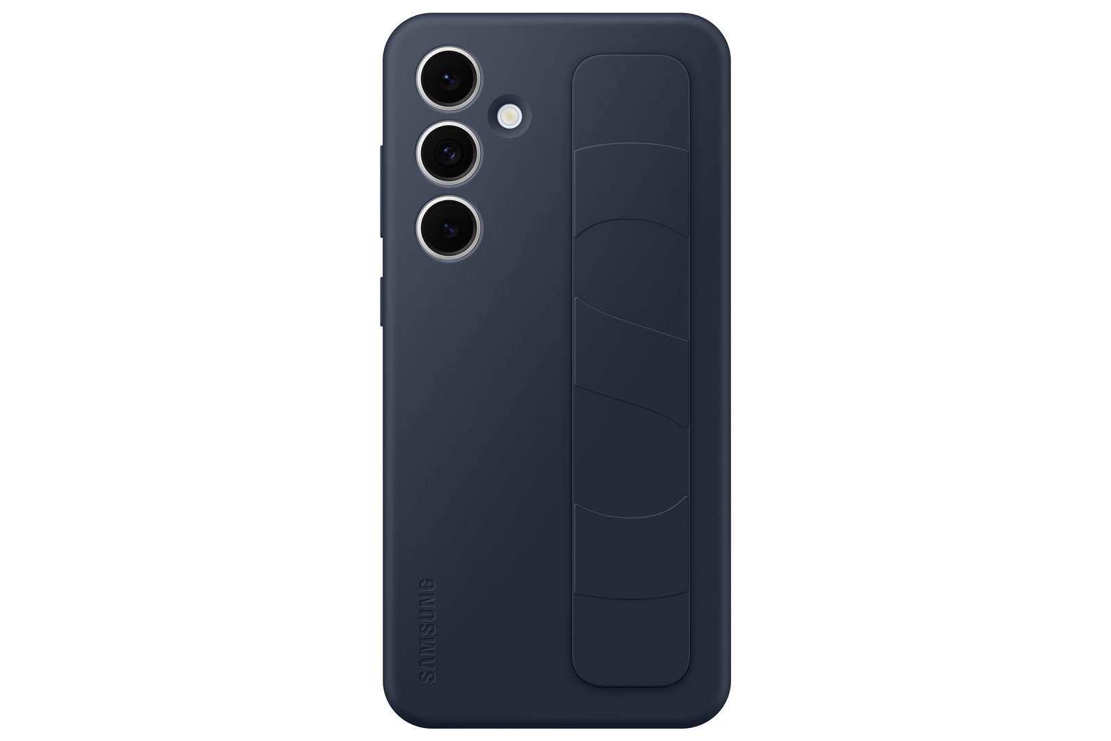 Dėkliukas SAMSUNG Galaxy S24 FE 2024, nugarėlė, mėlyna/juoda