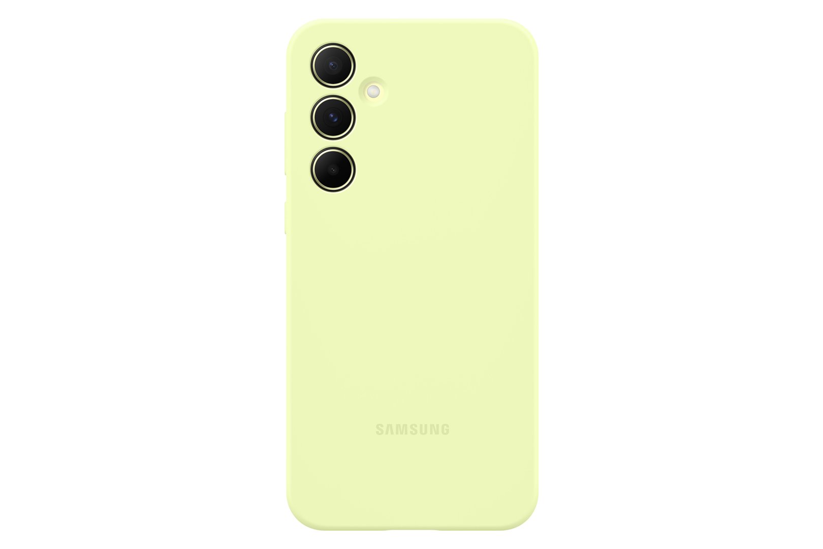 Dėkliukas SAMSUNG Galaxy A55 2024, nugarėlė, laimo spalvos