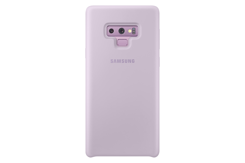 Dėkliukas SAMSUNG Note 9, nugarėlė, silikoninis, levandų sp. Levander
