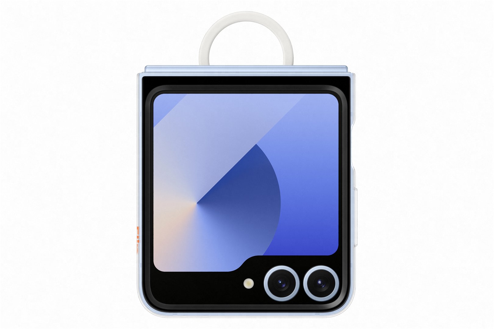 Dėkliukas SAMSUNG Galaxy Flip6, nugarėlė, skaidrus