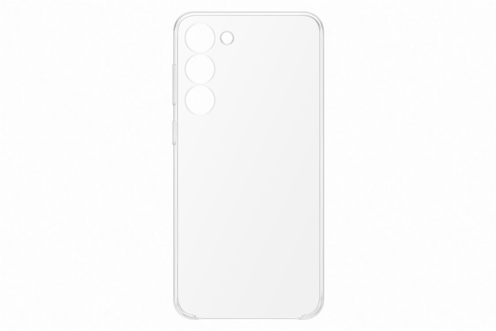 Dėkliukas SAMSUNG Galaxy S23+, nugarėlė, silikoninis, skaidrus