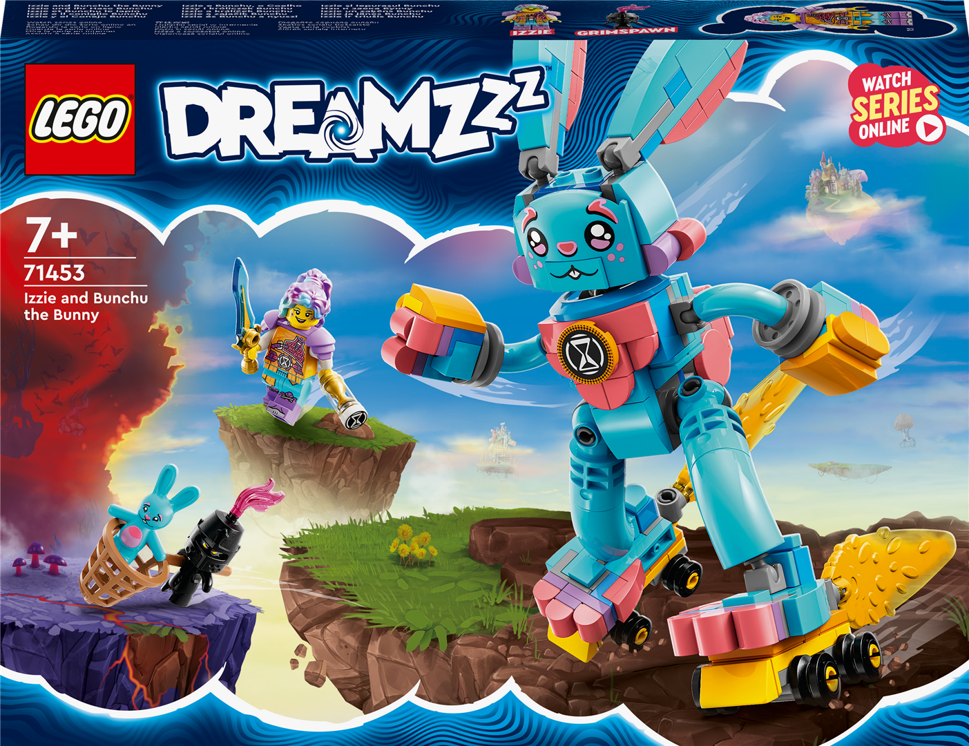 Konstruktorius LEGO DREAMZzz Izzie ir triušis Bunchu 71453