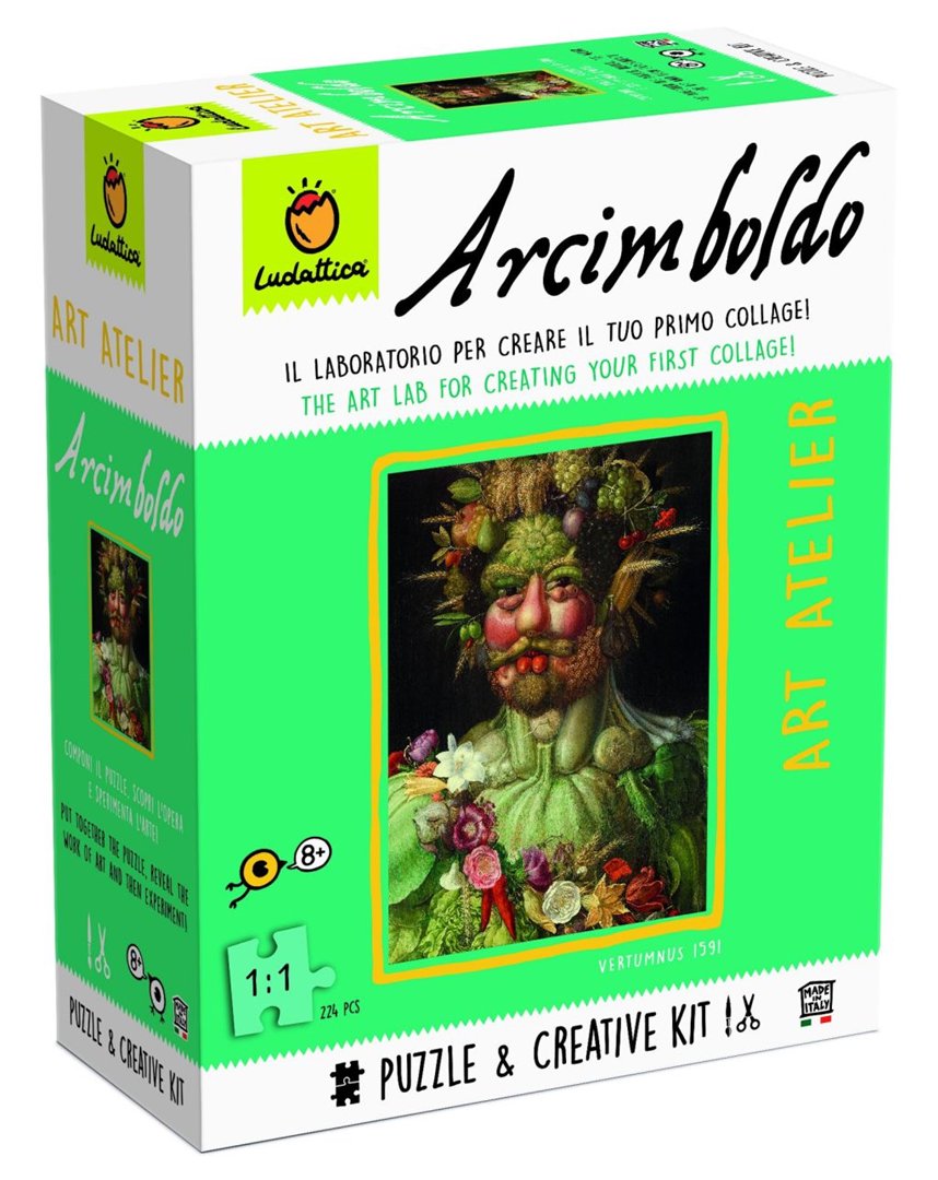 Žaidimas - dėlionė Ludattica “Arcimboldo”, 8+