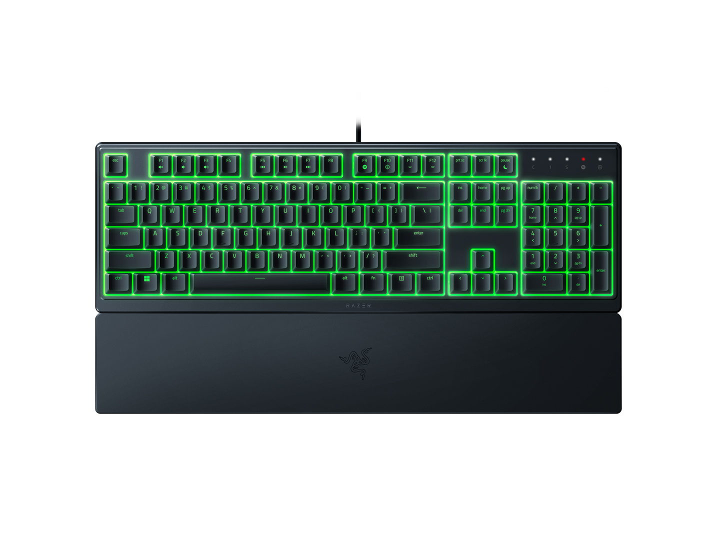Žaidimų klaviatūra RAZER Ornata V3 X, membraninė, RGB, silent, US