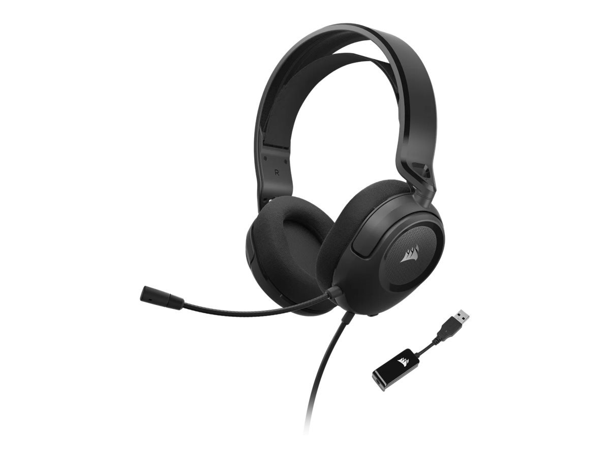 Ausinės žaidėjams CORSAIR HS35 SURROUND v2 MP Headset Crbn