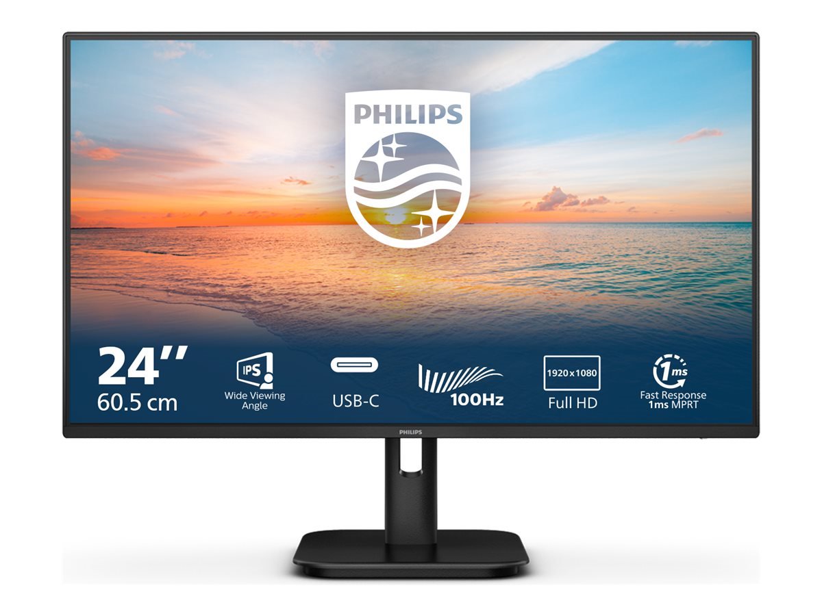 Monitorius PHILIPS 24E1N1300A/00,black