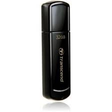 USB raktas TRANSCEND Classic JF350 32GB Juodas/ TS32GJF350