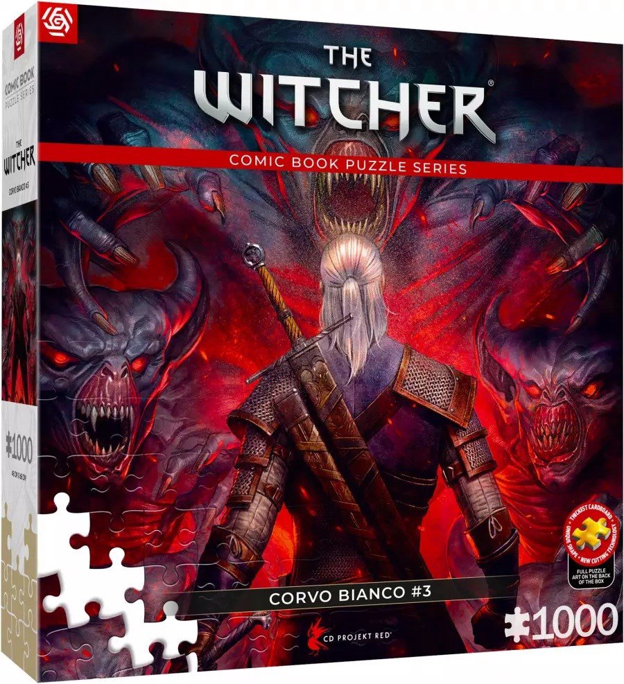 Puzzle Good Loot Comic Book - The Witcher (Raganius): Corvo Bianco 1000 vnt