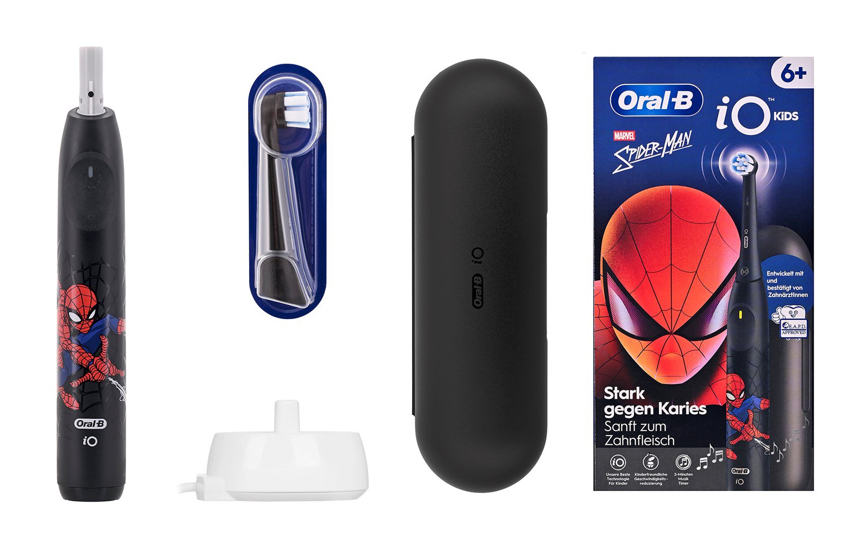 Dantų šepetėlis Oral-B iO Kids Spiderman Juodas