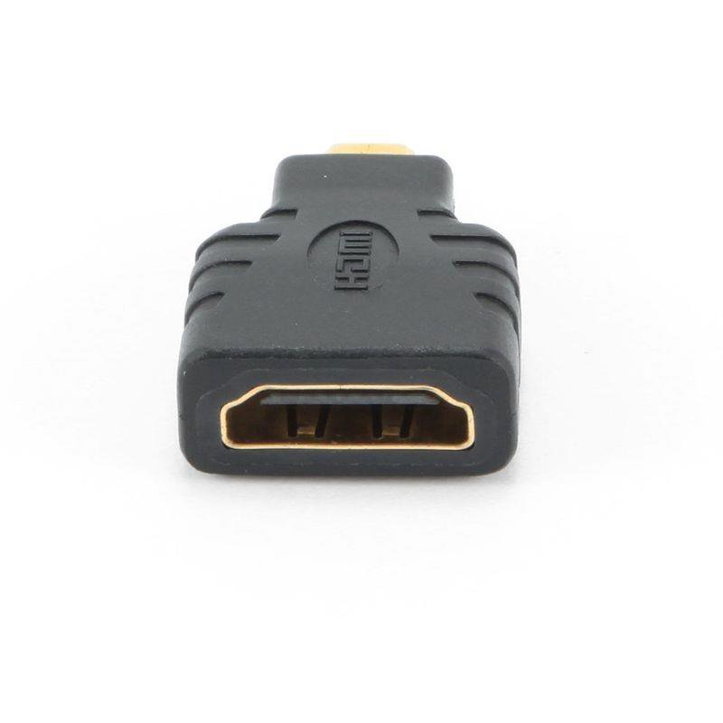Adapteris ir šokotuvas Gembird  HDMI to Micro-HDMI adapter  Black  HDMI  micro HDMI