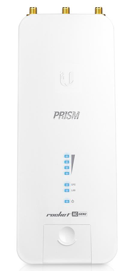 Ubiquiti rocket PRISM 5AC Gen2,  GPS sync, 5GHz, airPrism, white RP-5AC-GEN2 / UBI-RP-5AC-GEN2