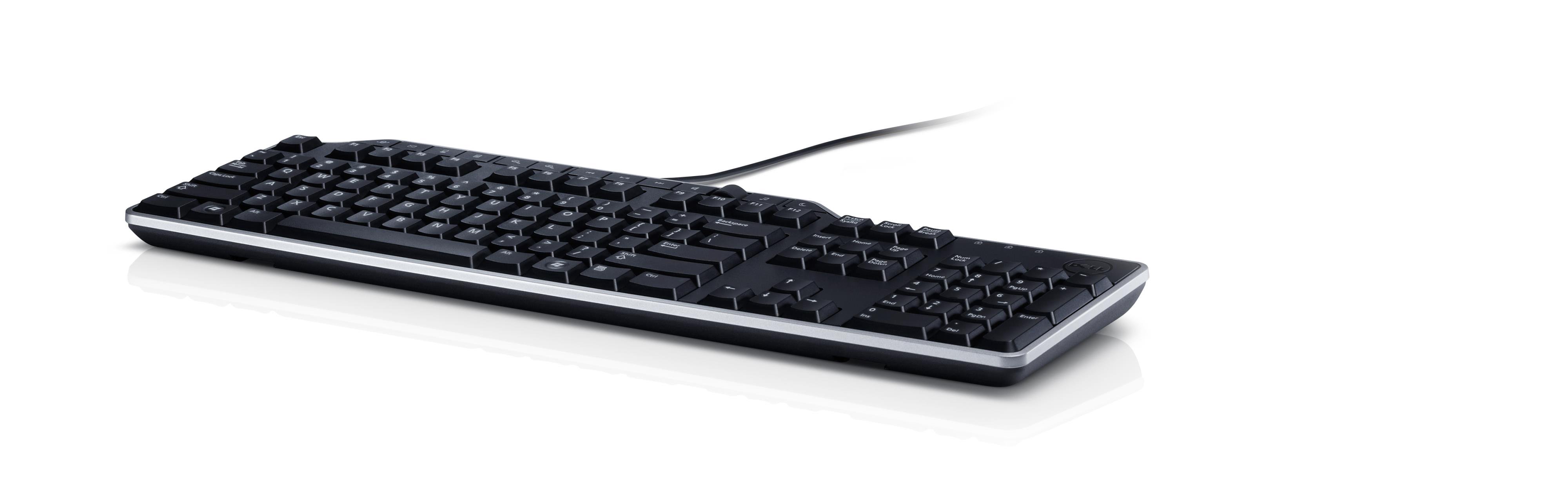 Klaviatūra DELL Klaviatūra KB52, wired, USB 2,0, EN, juodas