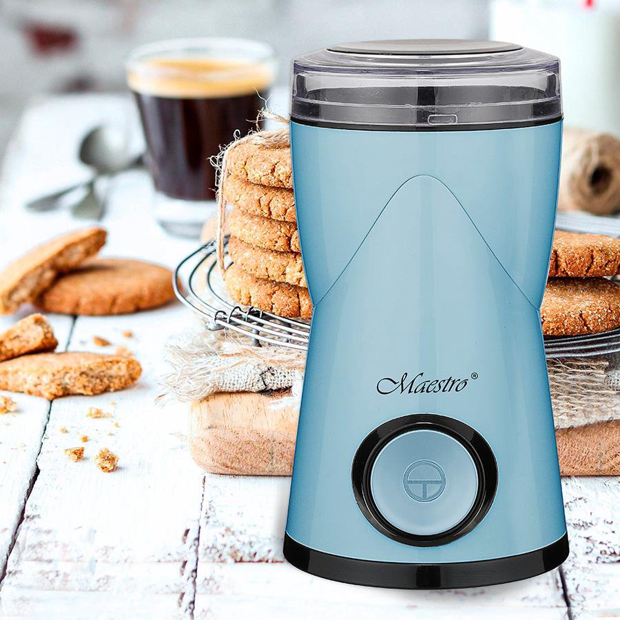 Feel-Maestro MR-453-BLUE kavamalė Kavamalė su smulkinimo peiliukais Mėlyna 150 W