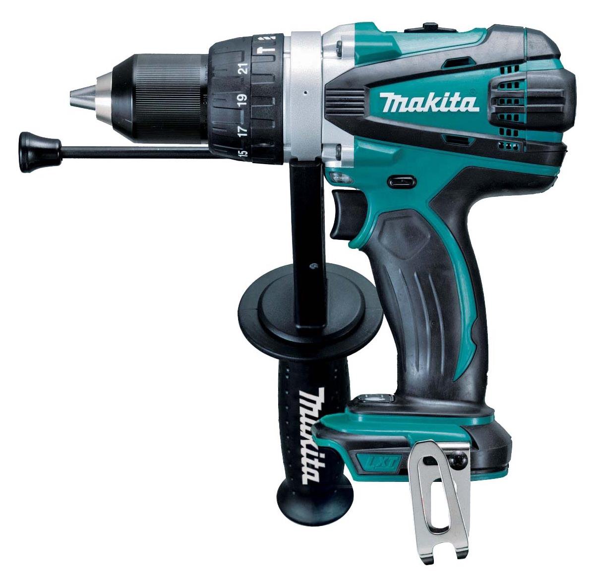 Makita DHP458Z grąžtas Beraktė 2000 RPM Juoda, Mėlyna 2,3 kg