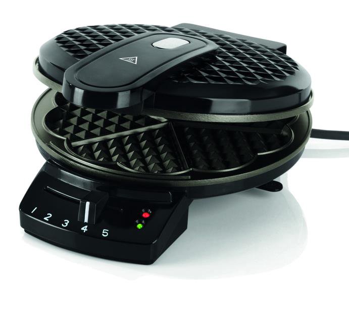 Ravanson GR-7010 vaflinė 5 vafliai 1200 W Juoda