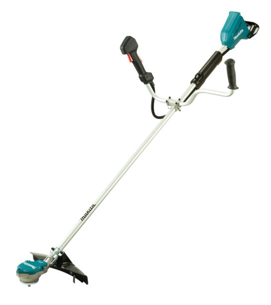 MAKITA DUR368AZ krūmapjovė ir (arba) vielinė žoliapjovė 2x 18 V Juoda, Mėlyna