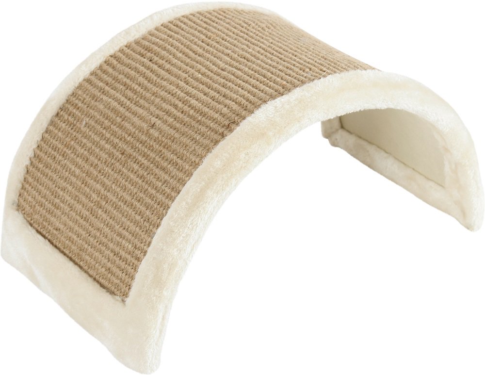 Zolux pusapvalis kačių draskytuvas - smėlio spalvos