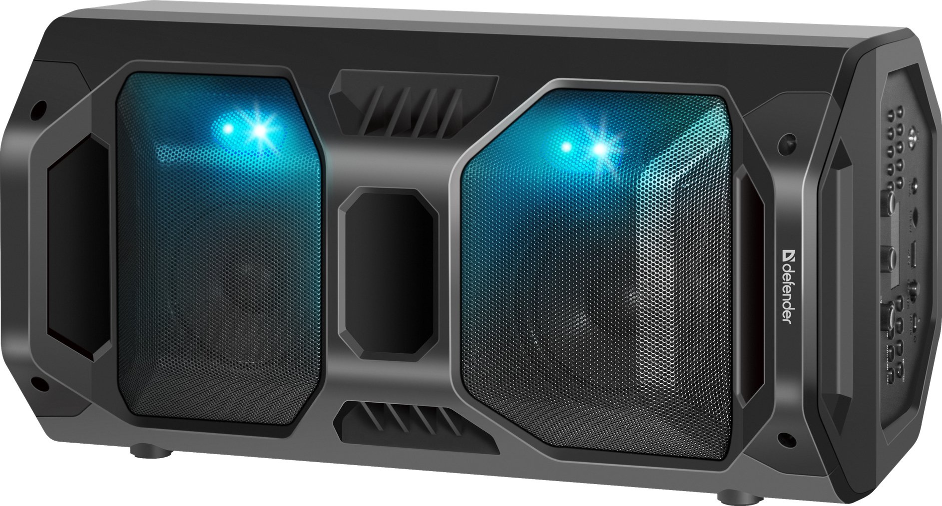 Defender Rage Nešiojamas stereo garsiakalbis Juoda 50 W