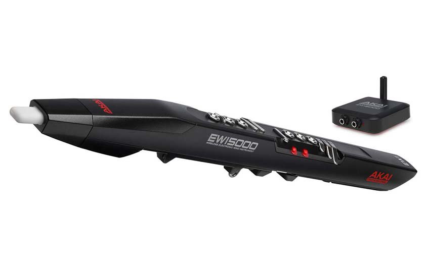 AKAI EWI 5000 Elektroninis pučiamasis instrumentas Belaidis USB MIDI Juoda