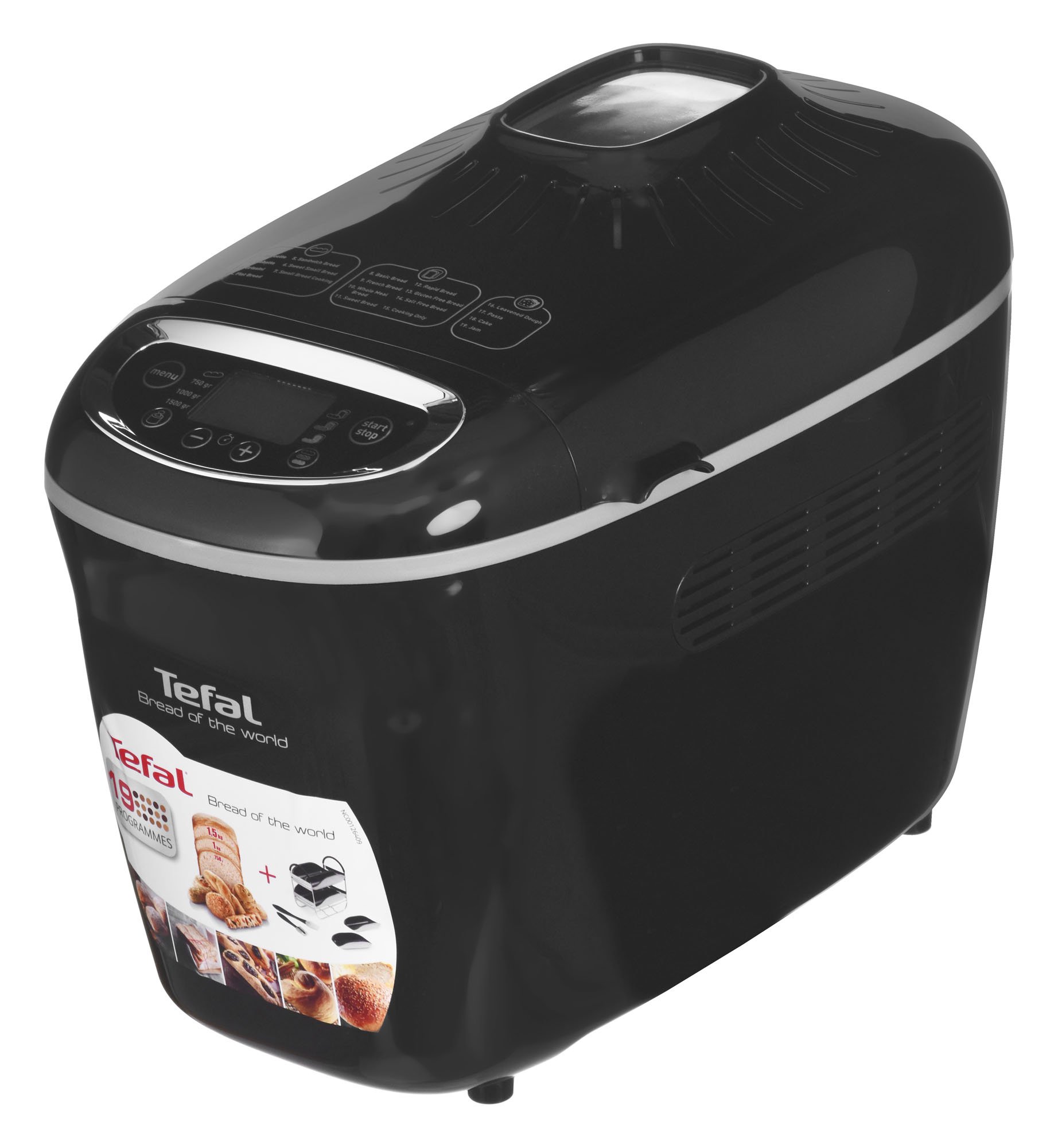 Duonkepė Tefal PF611838 1600W Juoda