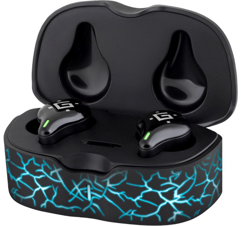 AUSINĖS DEFENDER BLUETOOTH CYBERDOTS 250 GAMING JUODOS
