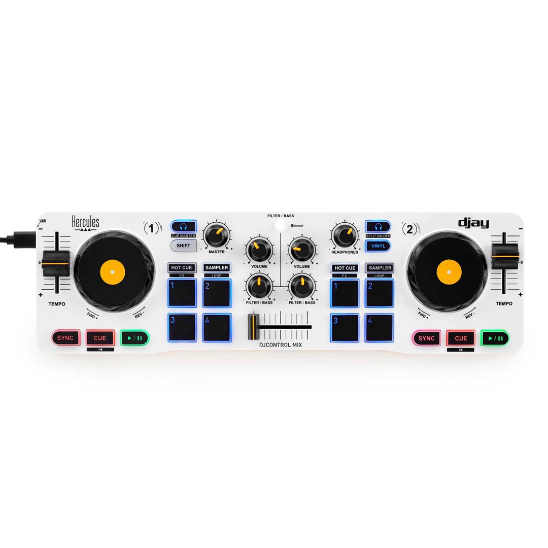 DJ pultai  Hercules  DJControl Mix  Bluetooth  Speakers  USB connectivity