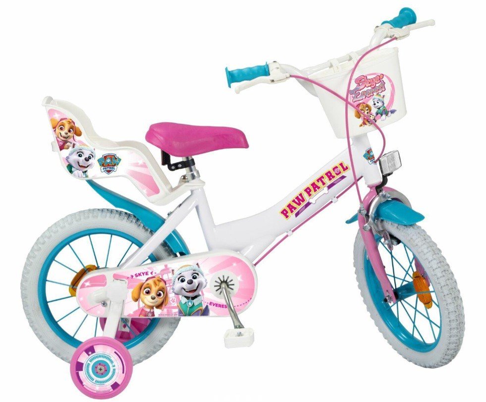 VAIKIŠKAS DVIRATIS TOIMSA TOI1481 14" PAW PATROL BALTAS