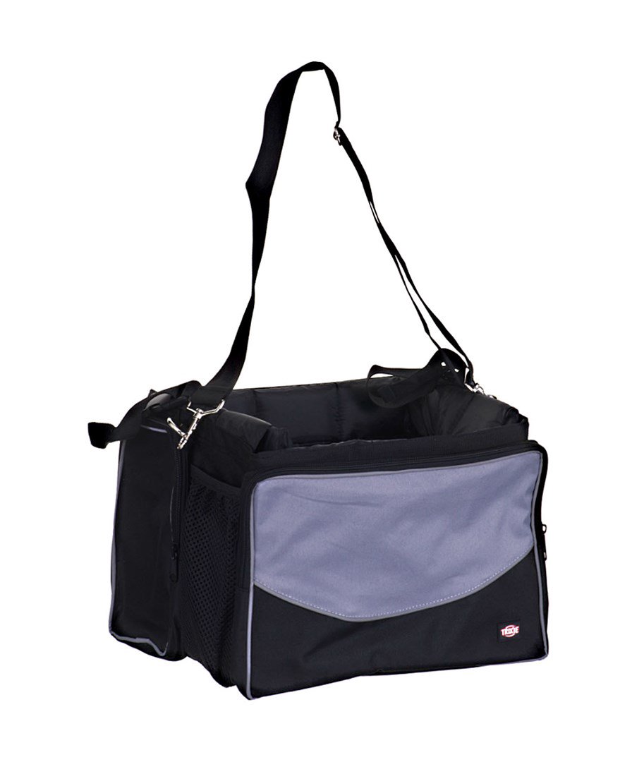 Trixie priekinė dviračių bagažinė, pilka, 41×26×26 cm