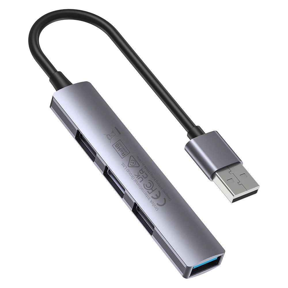 Šakotuvas HUB Unitek H1208A USB-A/3x USB-A 2.0, USB-A 3.0
