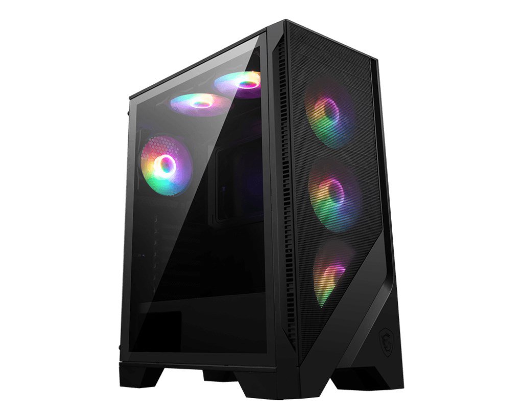 Korpusas MSI MAG FORGE 120A AIRFLOW Side window Black