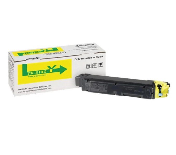 KYOCERA toneris TK-5140Y 1T02NRANL0 5000 Originalus Geltona