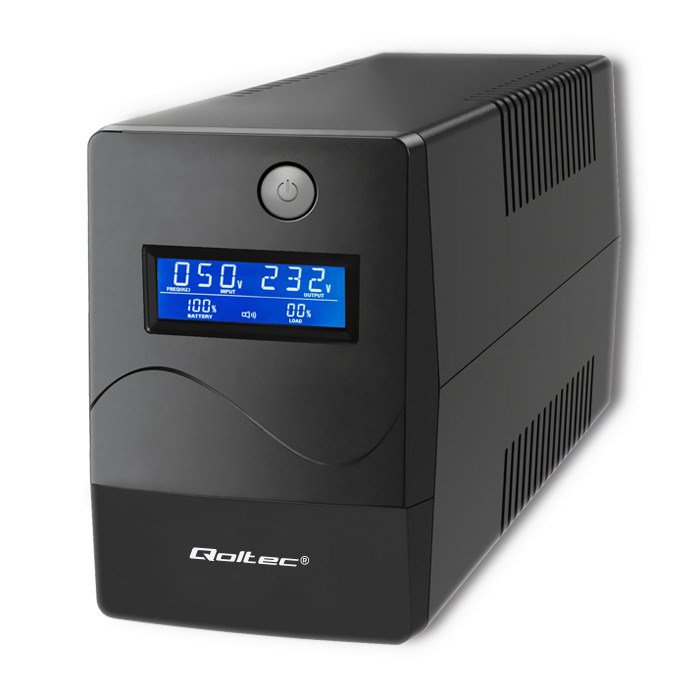 UPS nepertraukiamo maitinimo šaltinis Qoltec 53980