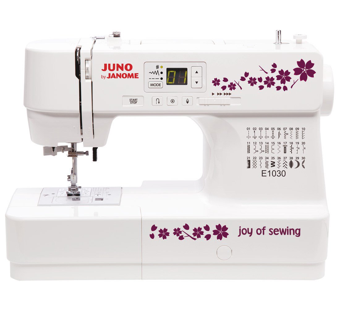 Siuvimo mašina JUNO BY JANOME E1030 Topocentras