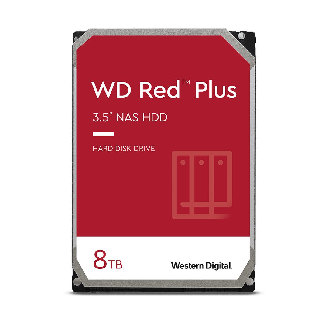 Vidinis kietasis diskas HDD Western Digital Red WD80EFPX  5640 RPM  8000 GB