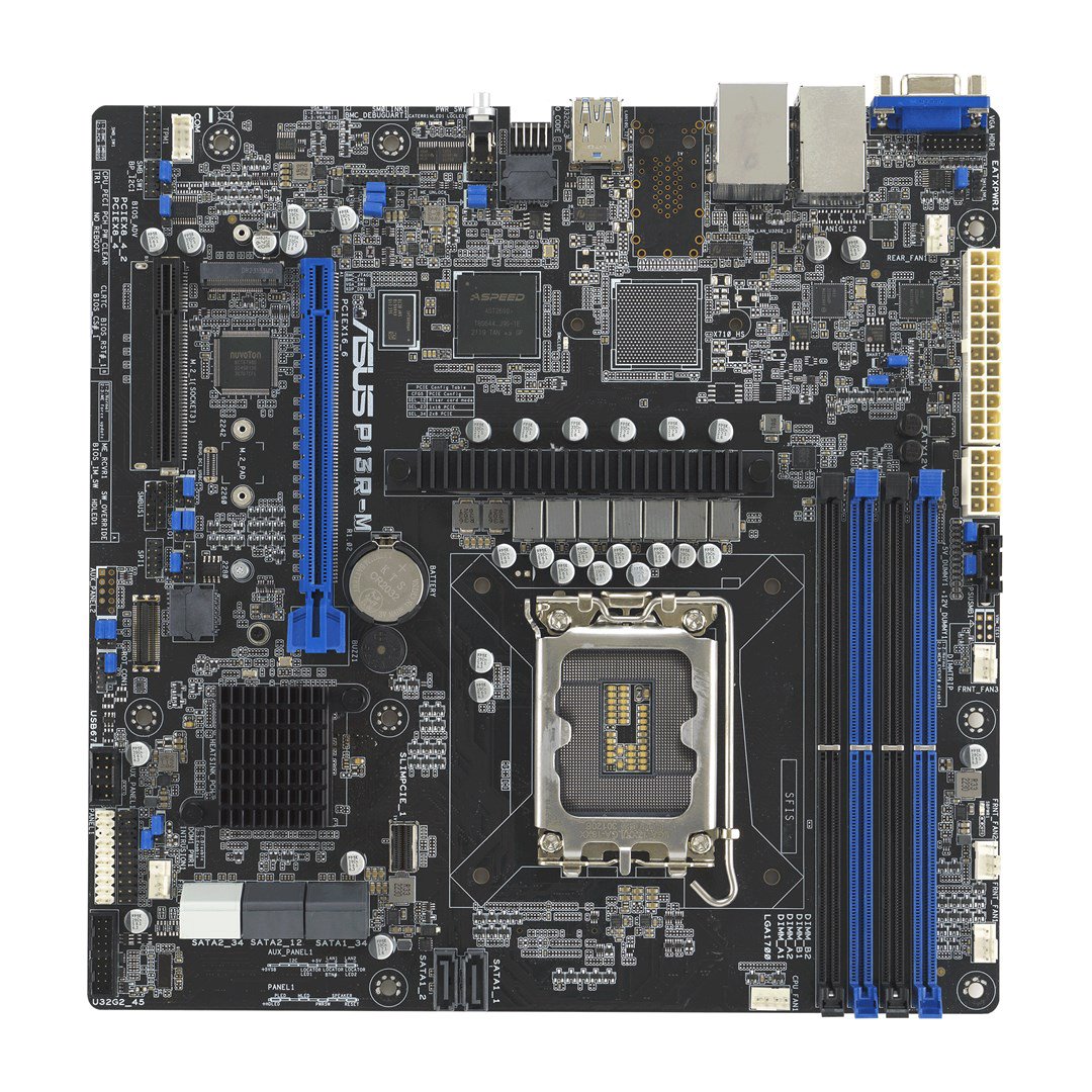 ASUS P13R-M Intel C262 LGA 1700 „micro ATX“