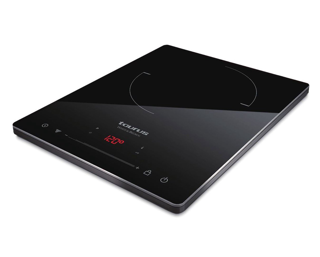 Taurus Darkfire Juoda Stalviršis 29 cm Indukcinė viryklė, padalyta į sritis 1 zone(s)
