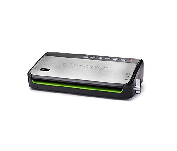 FoodSaver FFS005X vakuumavimo aparatas 0,5 mbar Juoda, Nerūdijančiojo plieno
