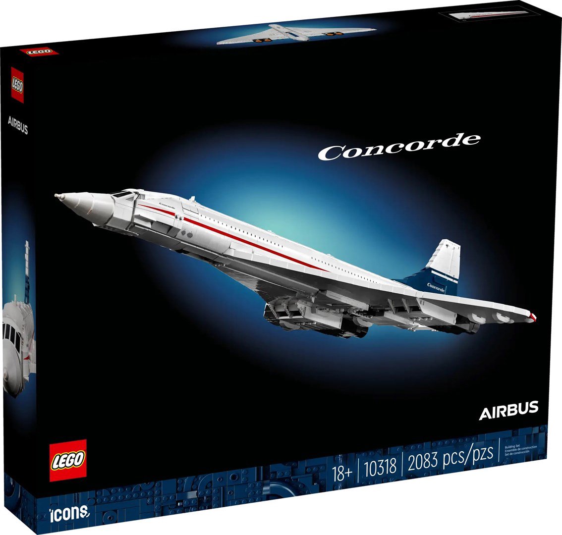 Konstruktorius LEGO Icons 10318 Concorde