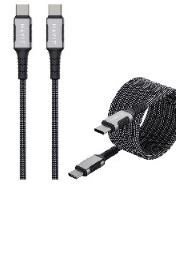 Havit CB6297 - Magnetinis kabelis iš C tipo USB į C tipo USB, 1 m (juodas)