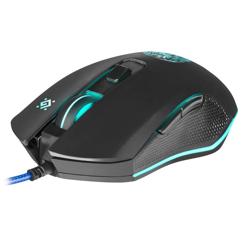 KOMPIUTERIO PELĖ  DEFENDER GM-927 SLEIPNIR OPTIC 12800dpi 6P